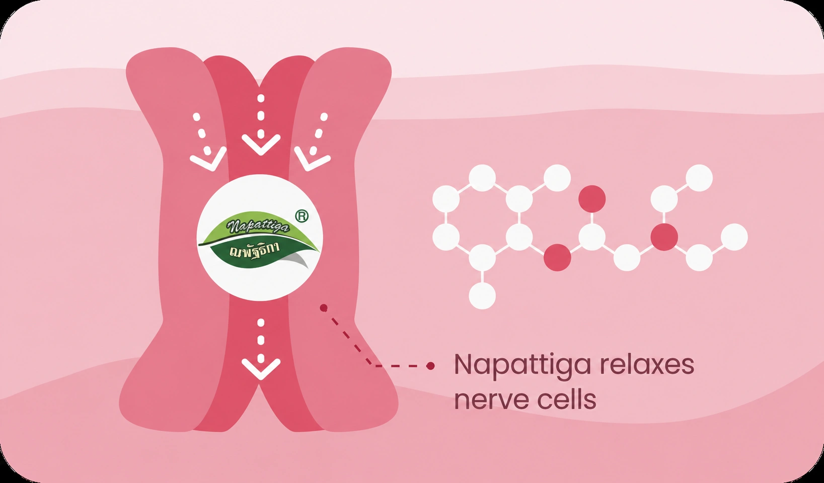 Napattiga calmer feeling visual